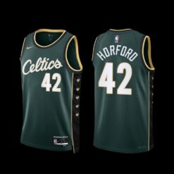 Boston Celtics Al Horford 2022-23 City Edition Jersey Green