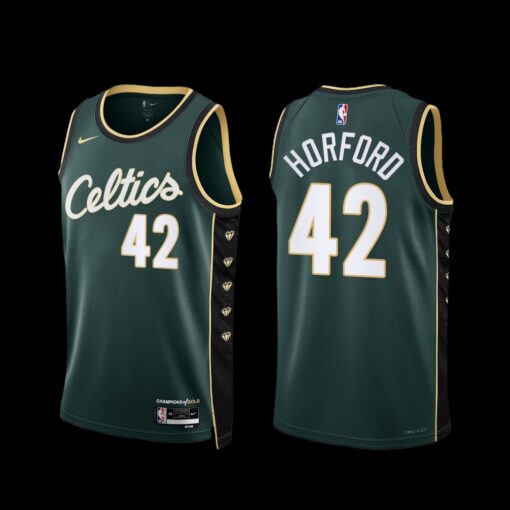 Boston Celtics Al Horford 2022-23 City Edition Jersey Green