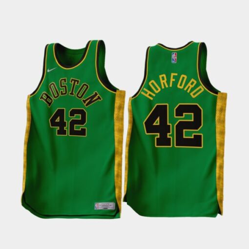 Boston Celtics Al Horford 2022-23 Earned Edition Jersey Green