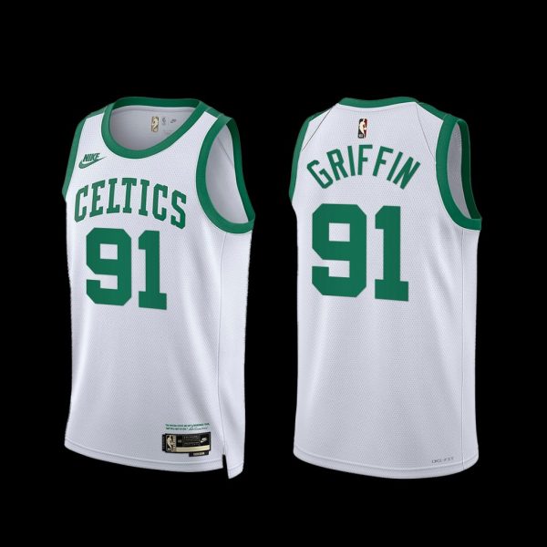 Boston Celtics Blake Griffin 2022-23 Classic Edition Jersey White Boston Celtics Blake Griffin 2022-23 Classic Edition Jersey White