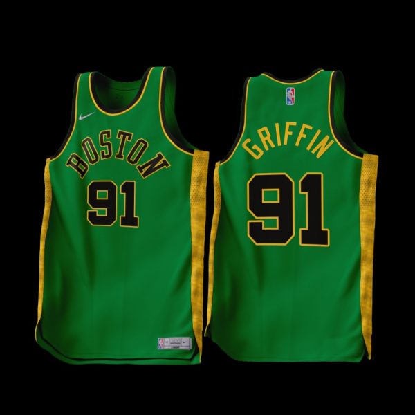 Boston Celtics Blake Griffin 2022-23 Earned Edition Jersey Green Boston Celtics Blake Griffin 2022-23 Earned Edition Jersey Green