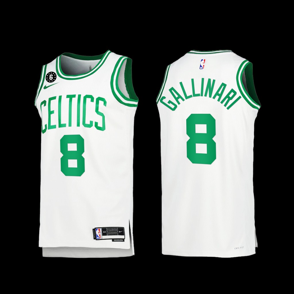 Boston Celtics Danilo Gallinari 2022-23 White Association Edition Jersey Boston Celtics Danilo Gallinari 2022-23 White Association Edition Jersey
