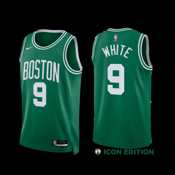Boston Celtics Derrick White 2022-23 Green Icon Edition Jersey Boston Celtics Derrick White 2022-23 Green Icon Edition Jersey