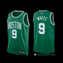 Boston Celtics Derrick White 2022-23 Green Icon Edition Jersey