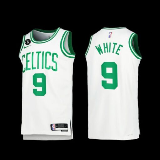 Boston Celtics Derrick White 2022-23 White Association Edition Jersey
