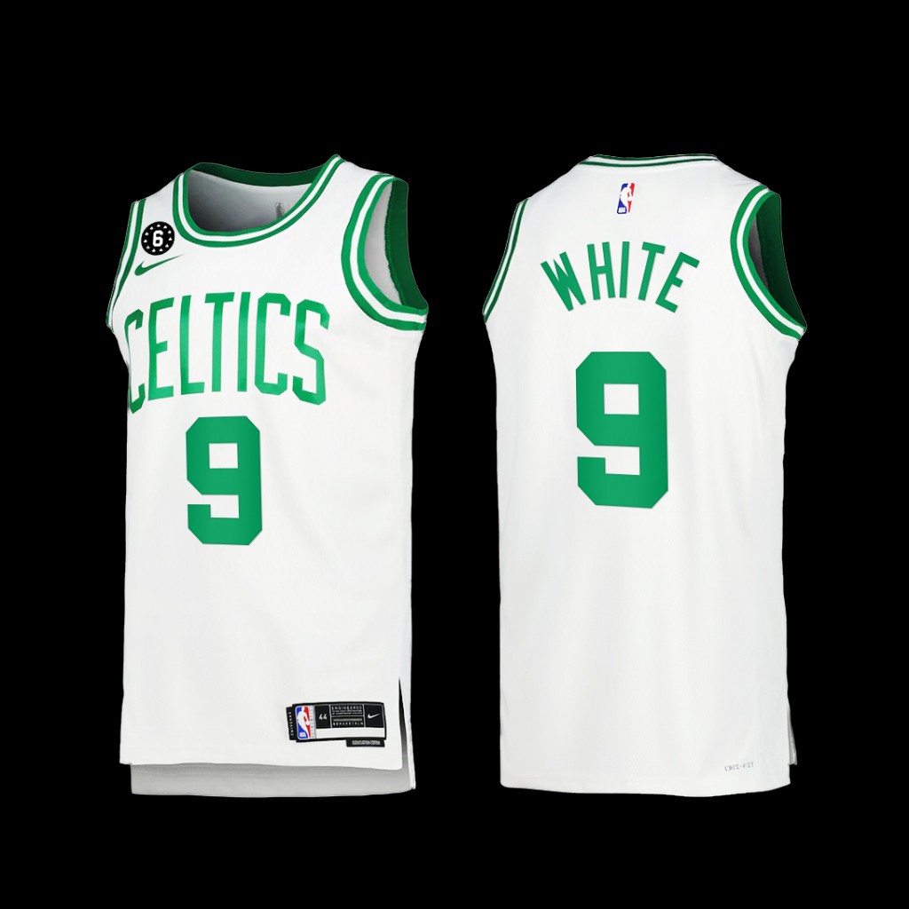 Boston Celtics Derrick White 2022-23 White Association Edition Jersey Boston Celtics Derrick White 2022-23 White Association Edition Jersey
