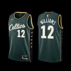 Boston Celtics Grant Williams 2022-23 City Edition Jersey Green