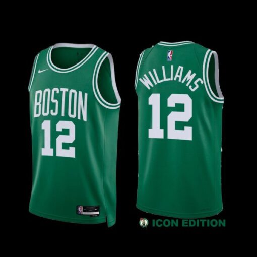 Boston Celtics Grant Williams 2022-23 Green Icon Edition Jersey