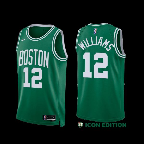 Boston Celtics Grant Williams 2022-23 Green Icon Edition Jersey Boston Celtics Grant Williams 2022-23 Green Icon Edition Jersey