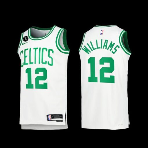 Boston Celtics Grant Williams 2022-23 White Association Edition Jersey