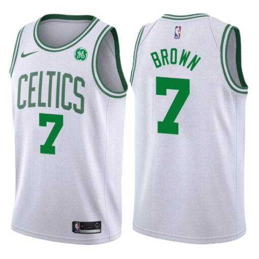 Boston Celtics Jaylen Brown White Association Jersey