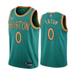 Boston Celtics Jayson Tatum 2020 Green City Edition Jersey