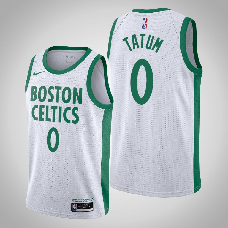 Boston Celtics Jayson Tatum 2021 City White Jersey Boston Celtics Jayson Tatum 2021 City White Jersey