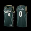 Boston Celtics Jayson Tatum 2020 Green City Edition Jersey