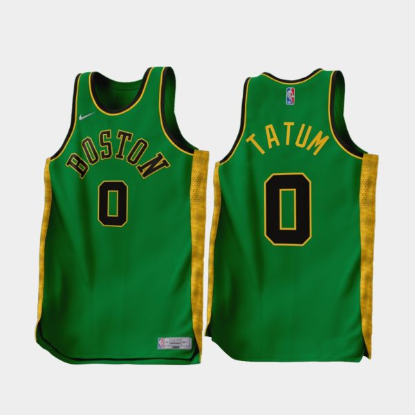 Boston Celtics Jayson Tatum 2022-23 Earned Edition Jersey Green Boston Celtics Jayson Tatum 2022-23 Earned Edition Jersey Green
