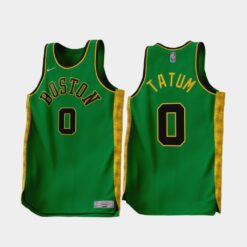Boston Celtics Jayson Tatum 2022-23 Earned Edition Jersey Green