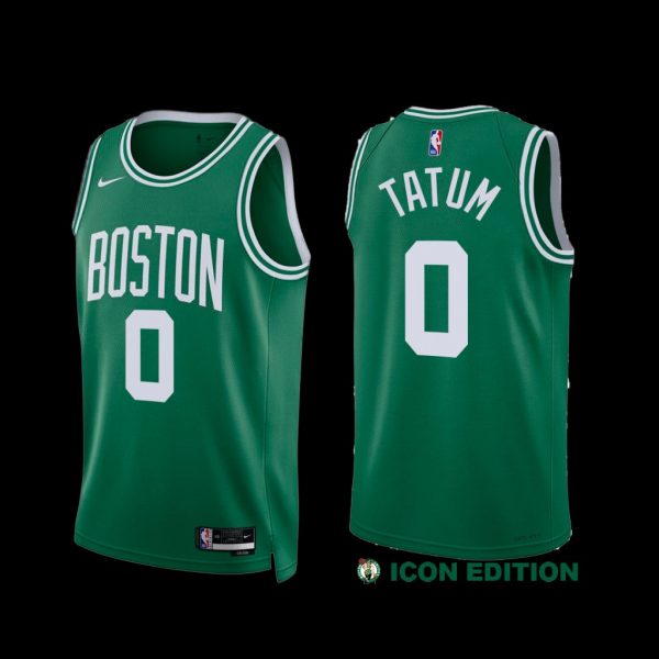 Boston Celtics Jayson Tatum 2022-23 Green Icon Edition Jersey Boston Celtics Jayson Tatum 2022-23 Green Icon Edition Jersey