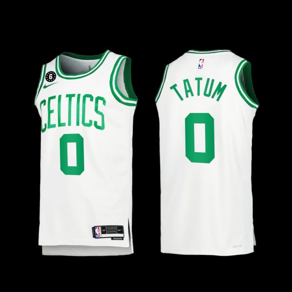 Boston Celtics Jayson Tatum 2022-23 White Association Edition Jersey Boston Celtics Jayson Tatum 2022-23 White Association Edition Jersey