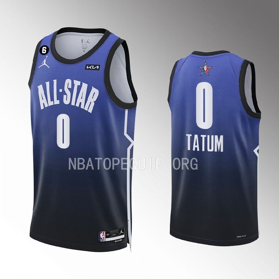 Boston Celtics Jayson Tatum 2023 NBA All-Star Blue Jersey Boston Celtics Jayson Tatum 2023 NBA All-Star Blue Jersey