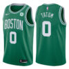 Boston Celtics Jayson Tatum Green Earned Edition Jersey