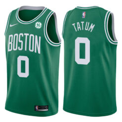 Boston Celtics Jayson Tatum Green Icon Jersey