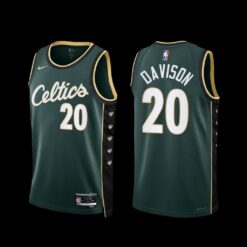Boston Celtics JD Davison 2022-23 City Edition Jersey Green
