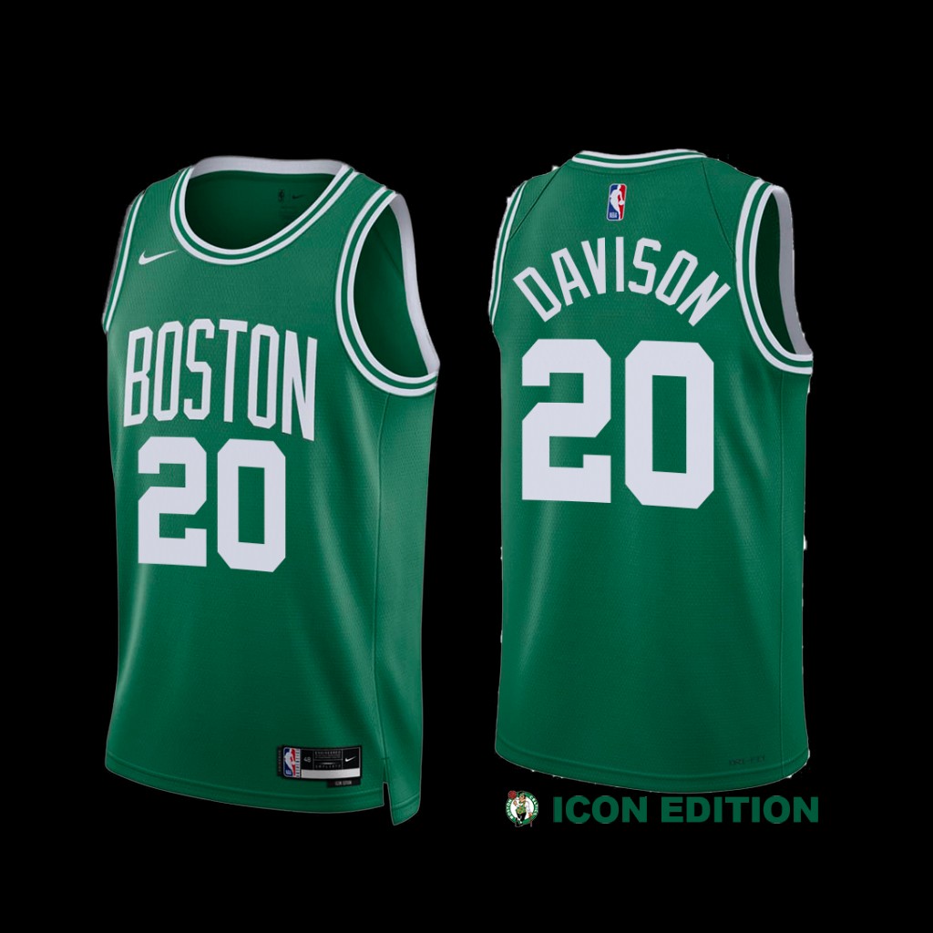 Boston Celtics JD Davison 2022-23 Green Icon Edition Jersey Boston Celtics JD Davison 2022-23 Green Icon Edition Jersey