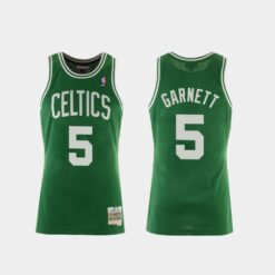 Boston Celtics Kevin Garnett Green Throwback Jersey