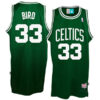 Boston Celtics Larry Bird Green 1985-86 Throwback Jersey