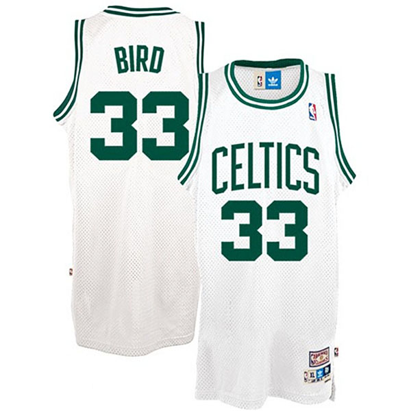 Boston Celtics Larry Bird White Throwback Jersey Boston Celtics Larry Bird White Throwback Jersey