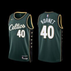 Boston Celtics Luke Kornet 2022-23 City Edition Jersey Green