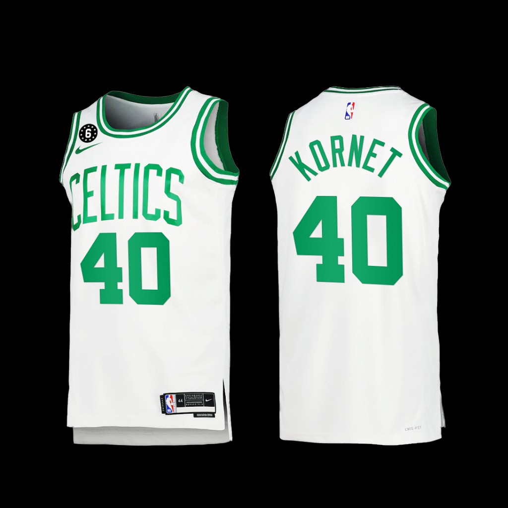 Boston Celtics Luke Kornet 2022-23 White Association Edition Jersey Boston Celtics Luke Kornet 2022-23 White Association Edition Jersey