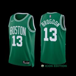 Boston Celtics Malcolm Brogdon 2022-23 Green Icon Edition Jersey