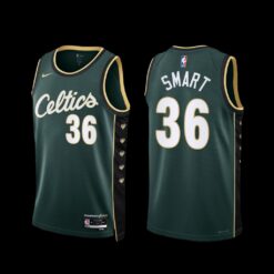 Boston Celtics Marcus Smart 2022-23 City Edition Jersey Green