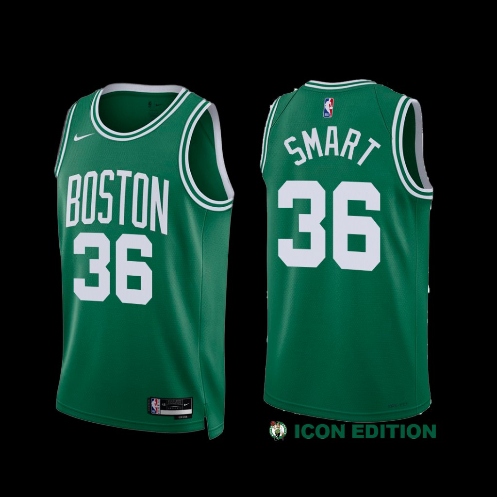 Boston Celtics Marcus Smart 2022-23 Green Icon Edition Jersey Boston Celtics Marcus Smart 2022-23 Green Icon Edition Jersey