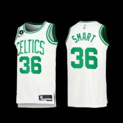 Boston Celtics Marcus Smart 2022-23 White Association Edition Jersey
