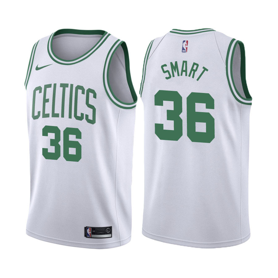 Boston Celtics Marcus Smart White Association Jersey Boston Celtics Marcus Smart White Association Jersey