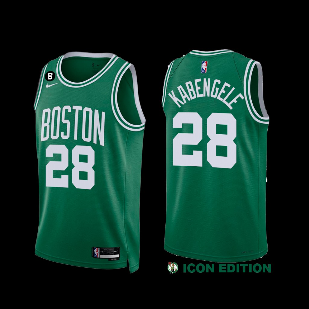 Boston Celtics Mfiondu Kabengele 2022-23 Icon Edition Jersey Green Boston Celtics Mfiondu Kabengele 2022-23 Icon Edition Jersey Green