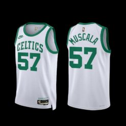 Boston Celtics Mike Muscala 2022-23 Classic Edition Jersey White