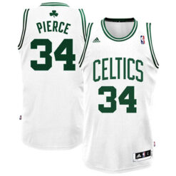 Boston Celtics Paul Pierce White Throwback Jersey