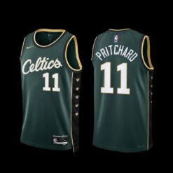 Boston Celtics Payton Pritchard 2022-23 City Edition Jersey Green