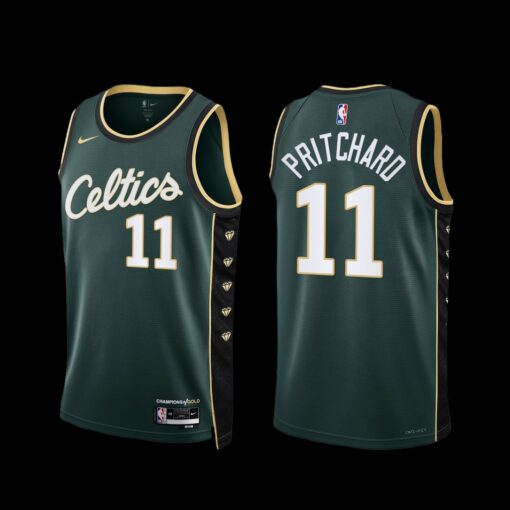 Boston Celtics Payton Pritchard 2022-23 City Edition Jersey Green