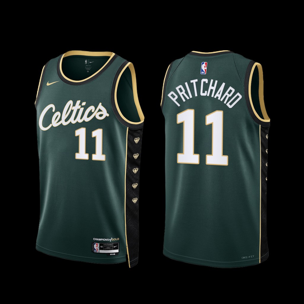 Boston Celtics Payton Pritchard 2022-23 City Edition Jersey Green Boston Celtics Payton Pritchard 2022-23 City Edition Jersey Green