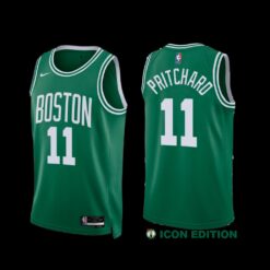 Boston Celtics Payton Pritchard 2022-23 Green Icon Edition Jersey