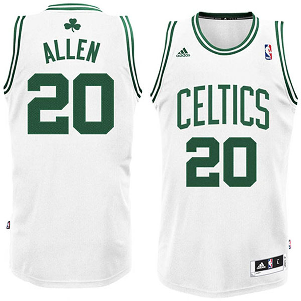 Boston Celtics Ray Allen White Throwback Jersey Boston Celtics Ray Allen White Throwback Jersey