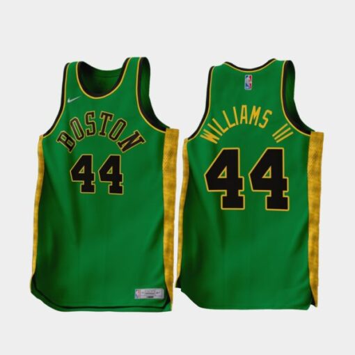 Boston Celtics Robert Williams III 2022-23 Earned Edition Jersey Green