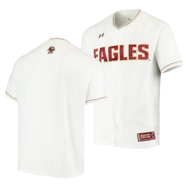Boston College Eagles College Baseball White Replica Jersey Boston College Eagles College Baseball White Replica Jersey