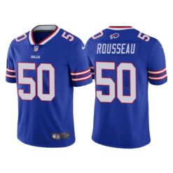 Buffalo Bills Gregory Rousseau Royal Limited Jersey