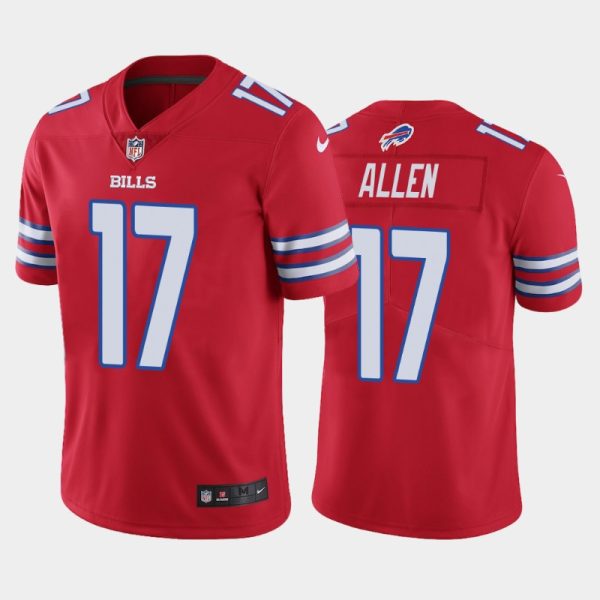 Buffalo Bills Josh Allen Red Color Rush Limited Jersey Buffalo Bills Josh Allen Red Color Rush Limited Jersey