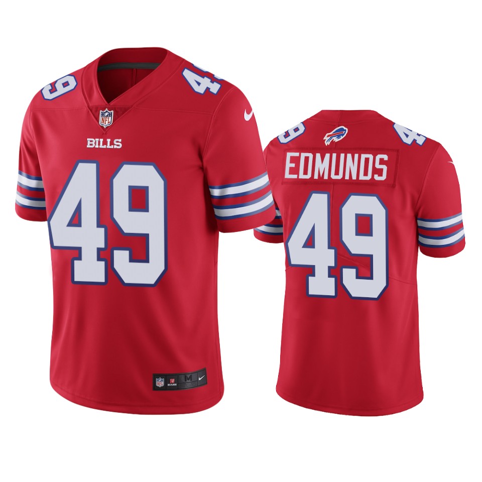 Buffalo Bills Tremaine Edmunds Red Color Rush Limited Jersey Buffalo Bills Tremaine Edmunds Red Color Rush Limited Jersey